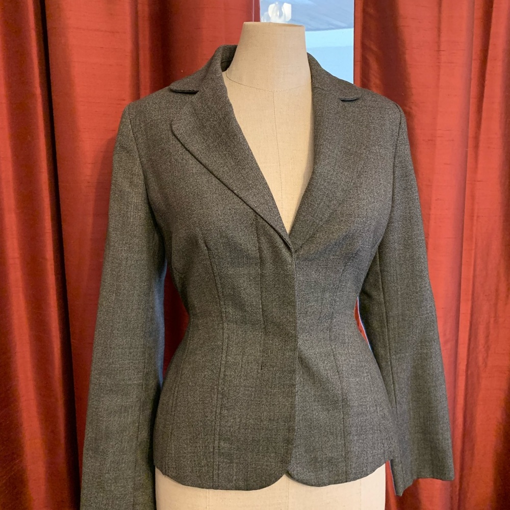 Ann Taylor Charcoal Blazer